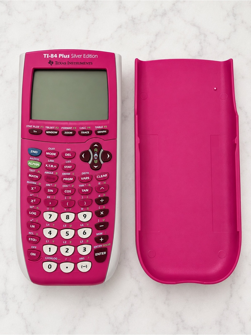 Texas Instruments Hot Pink Replacement Back Cover